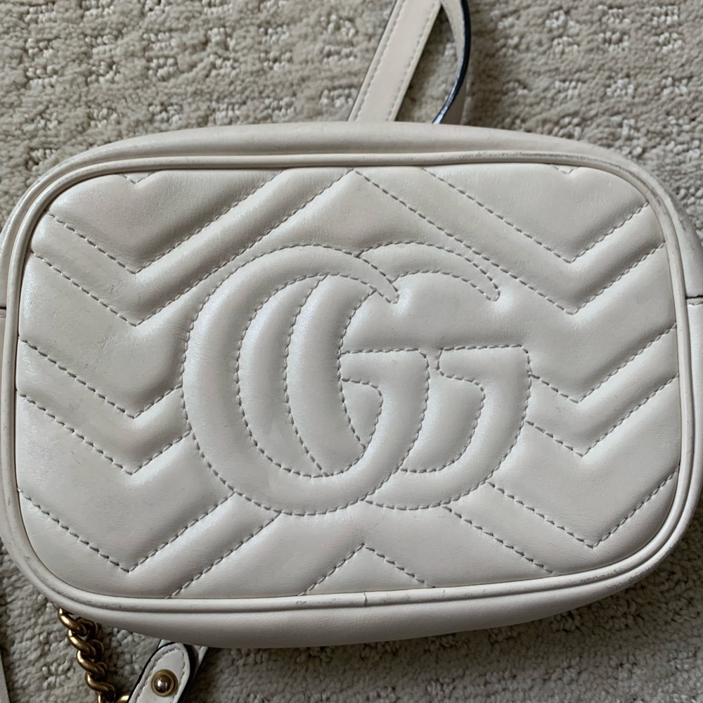 Gucci marmont gg mini camera bag - Picture 5 of 16